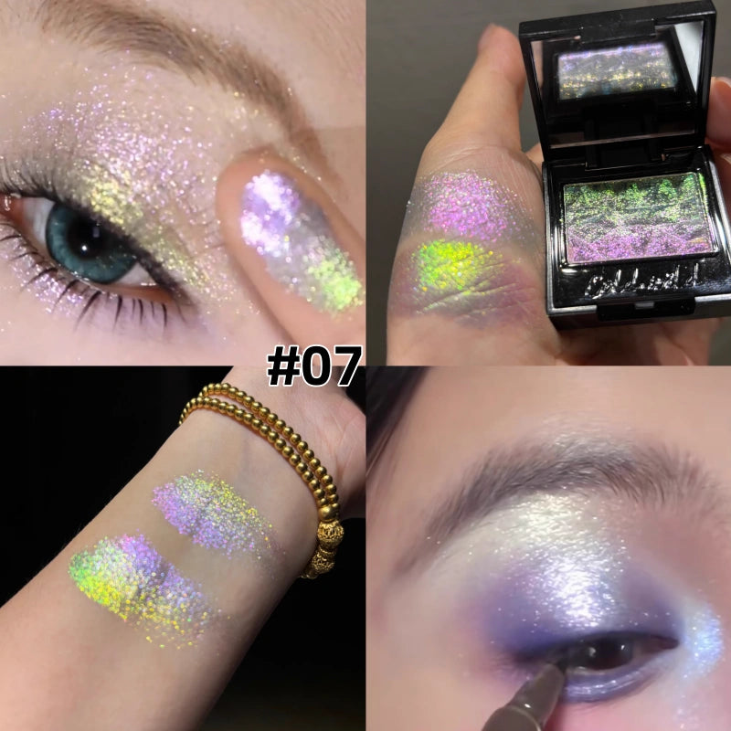Coldnwild Multi-Chrome Eyeshadow: Iridescent Holographic Shifts