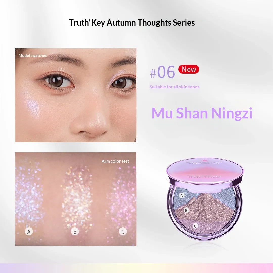 Truth‘Key Champagne Highlighter – 3 Shades in One
