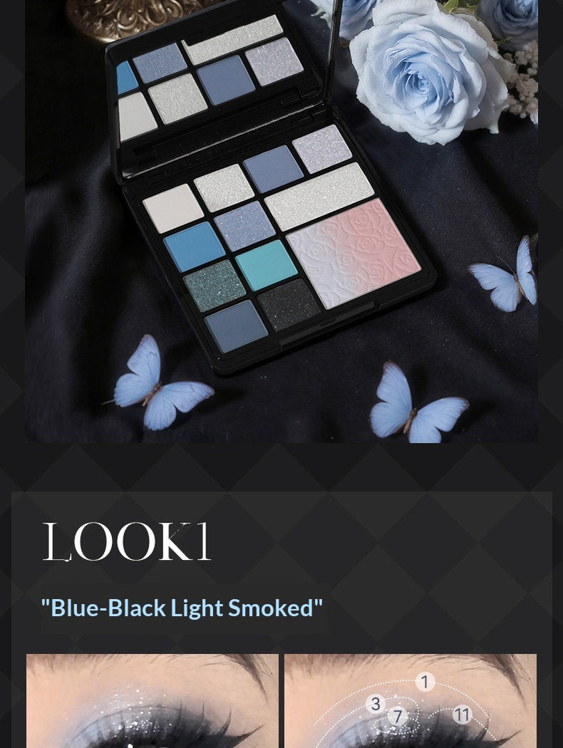 HOLD LIVE Dark Fairy Tale 12-Color Eyeshadow Palette