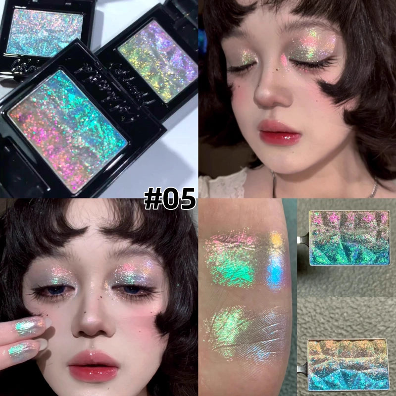 Coldnwild Multi-Chrome Eyeshadow: Iridescent Holographic Shifts