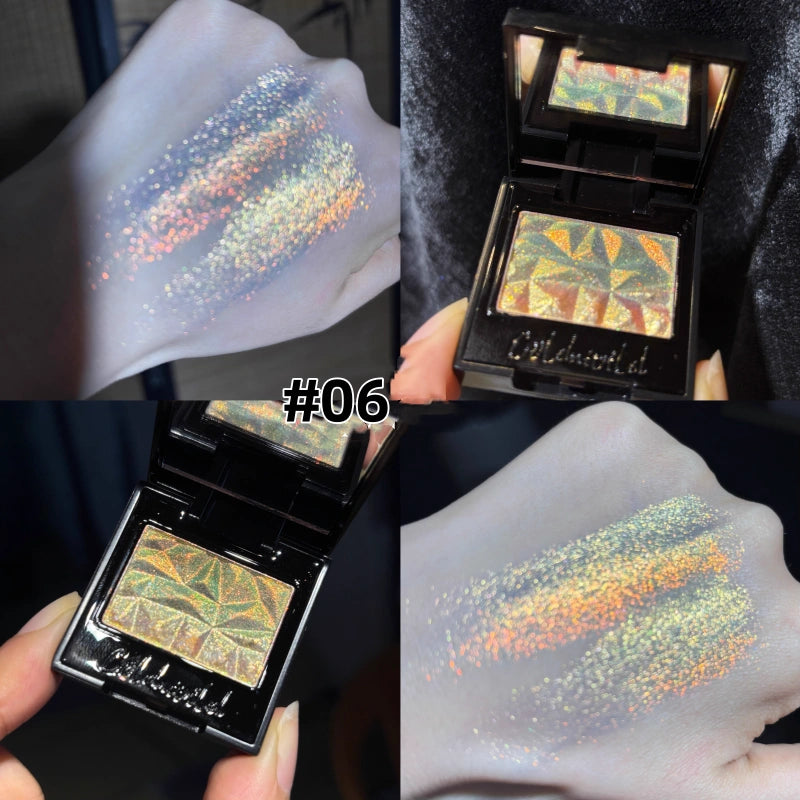 Coldnwild Multi-Chrome Eyeshadow: Iridescent Holographic Shifts