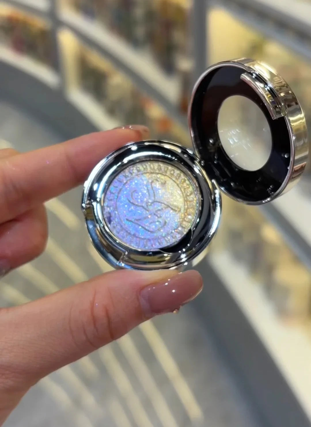 SheenEffect Lavender Gold Gradient Multichrome Eyeshadow