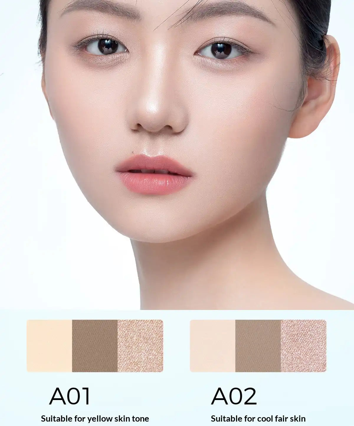 TIMAGE Contour Palette – 3-in-1 Matte Highlight & Shadow for 3D Lift