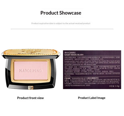 MAOGEPING Blush: Gauzy Magic – Natural & Buildable Finish