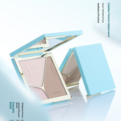 TIMAGE Contour Palette – 3-in-1 Matte Highlight & Shadow for 3D Lift