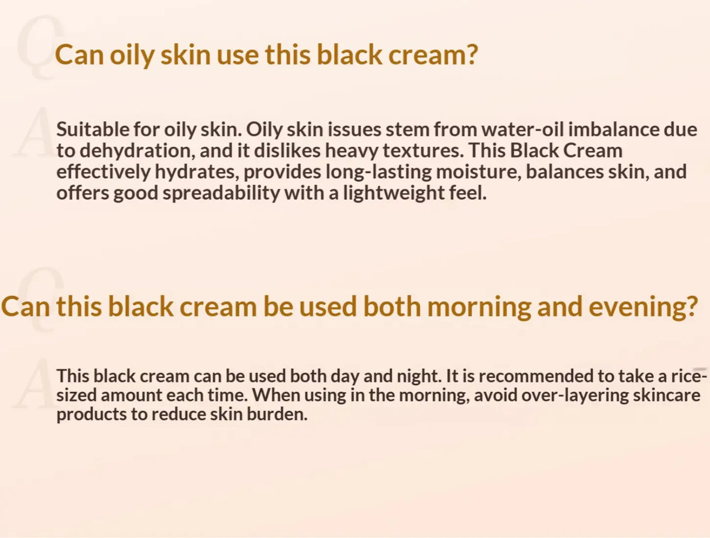 MAOGEPING Black Cream – Primer + Moisturizer + Night Repair
