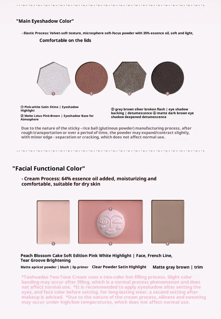 Girlcult Peach Blossom Utopia All-in-one Face palette