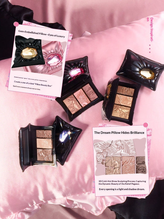 Cheeryep Pillow Gem Dreams Eyeshadow Palette & Highlighter