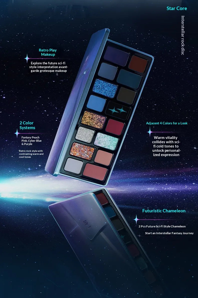 Cheeryep Starcore 16-Color Eyeshadow Palette