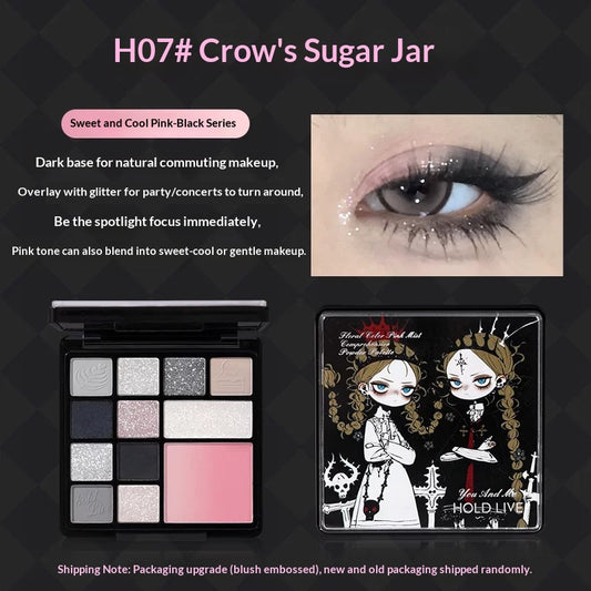 HOLD LIVE Dark Fairy Tale 12-Color Eyeshadow Palette