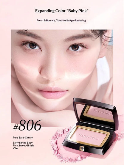 MAOGEPING Blush: Gauzy Magic – Natural & Buildable Finish