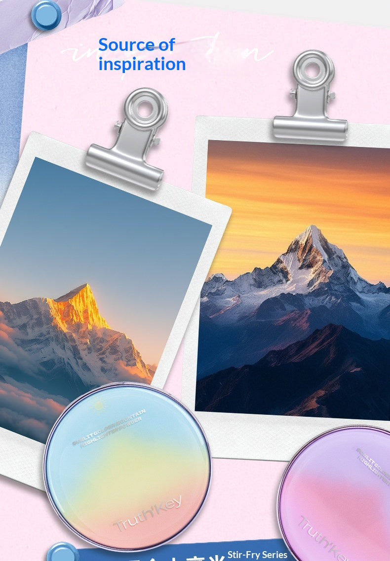 Truth‘Key "Sunlit Peaks" 3-Color Strobing Highlighter