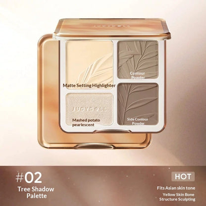 Judydoll Contour & Highlighter Palette 2 IN 1