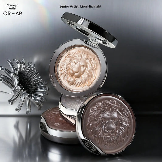 ORIGINAL ARTIST Lion's Head 2-in-1 Highlighter Contour Palette