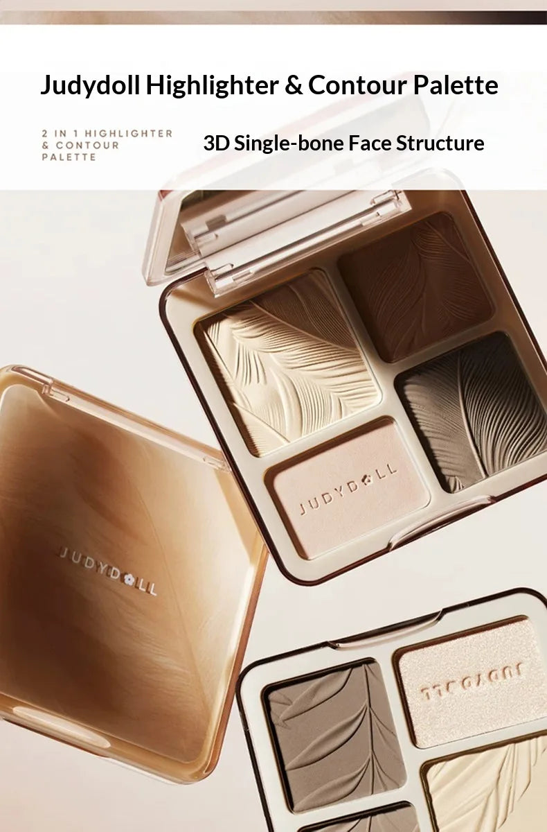 Judydoll Contour & Highlighter Palette 2 IN 1