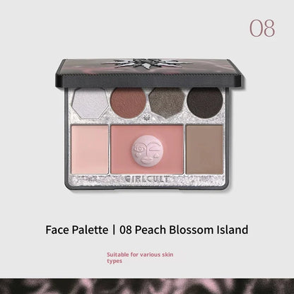 Girlcult Peach Blossom Utopia All-in-one Face palette