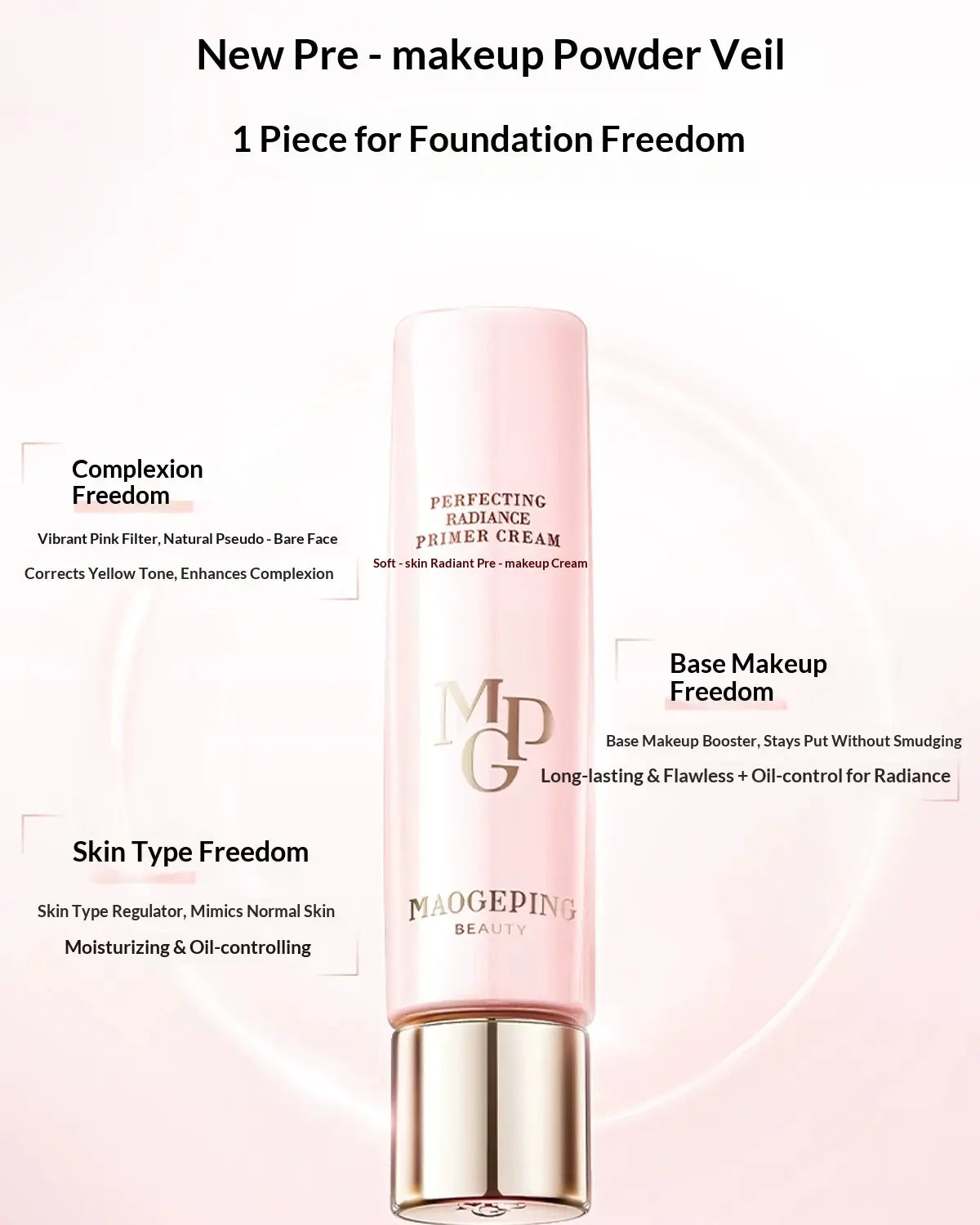 MAOGEPING Primer – Skin Veil No-Makeup Cream