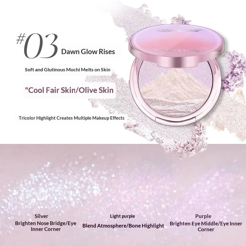 Truth‘Key Champagne Highlighter – 3 Shades in One