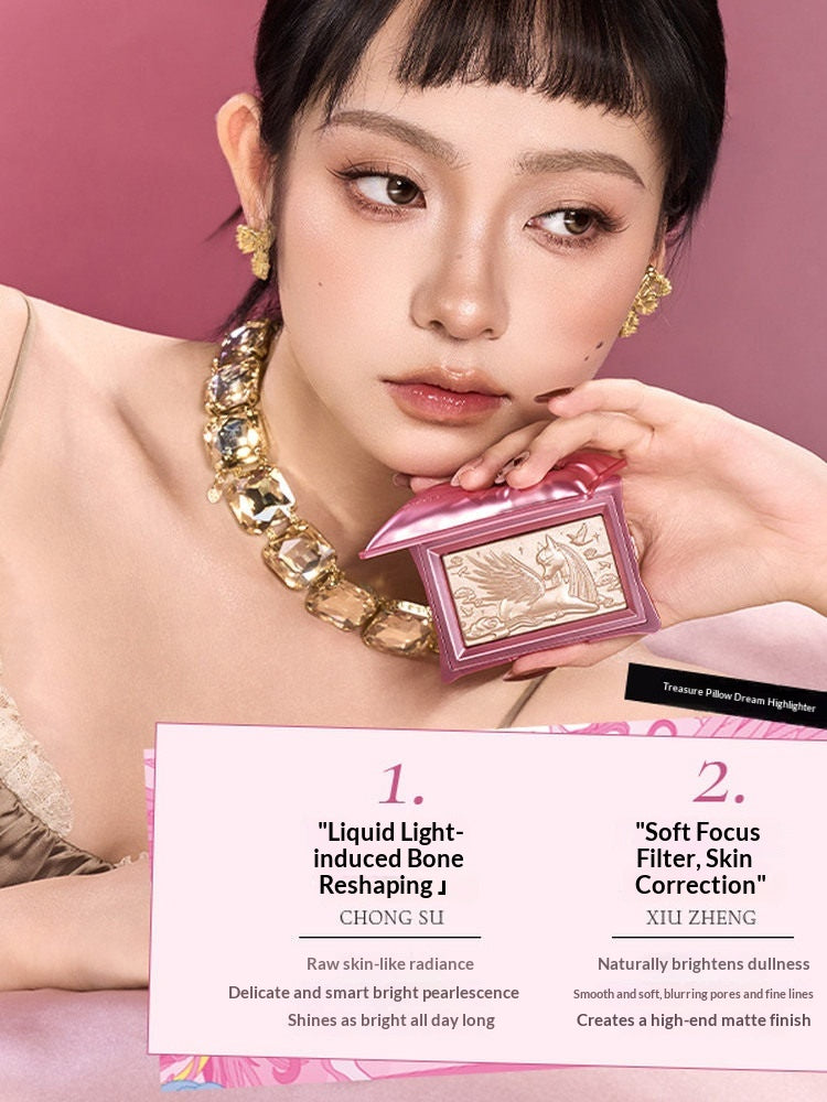 Cheeryep Pillow Gem Dreams Eyeshadow Palette & Highlighter