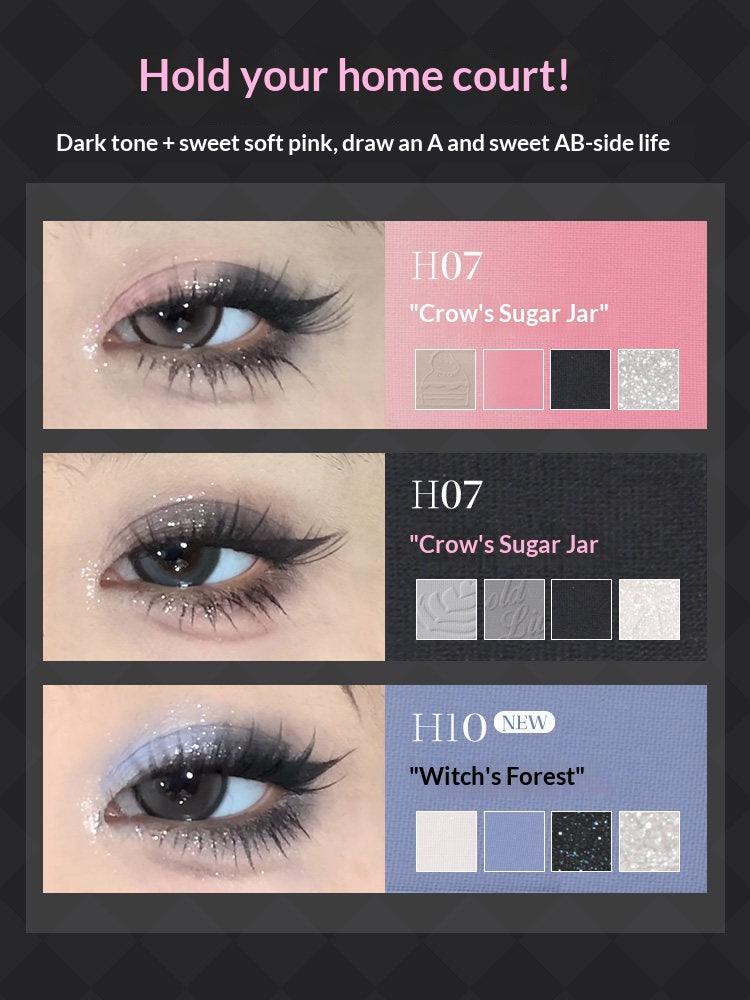 HOLD LIVE Dark Fairy Tale 12-Color Eyeshadow Palette