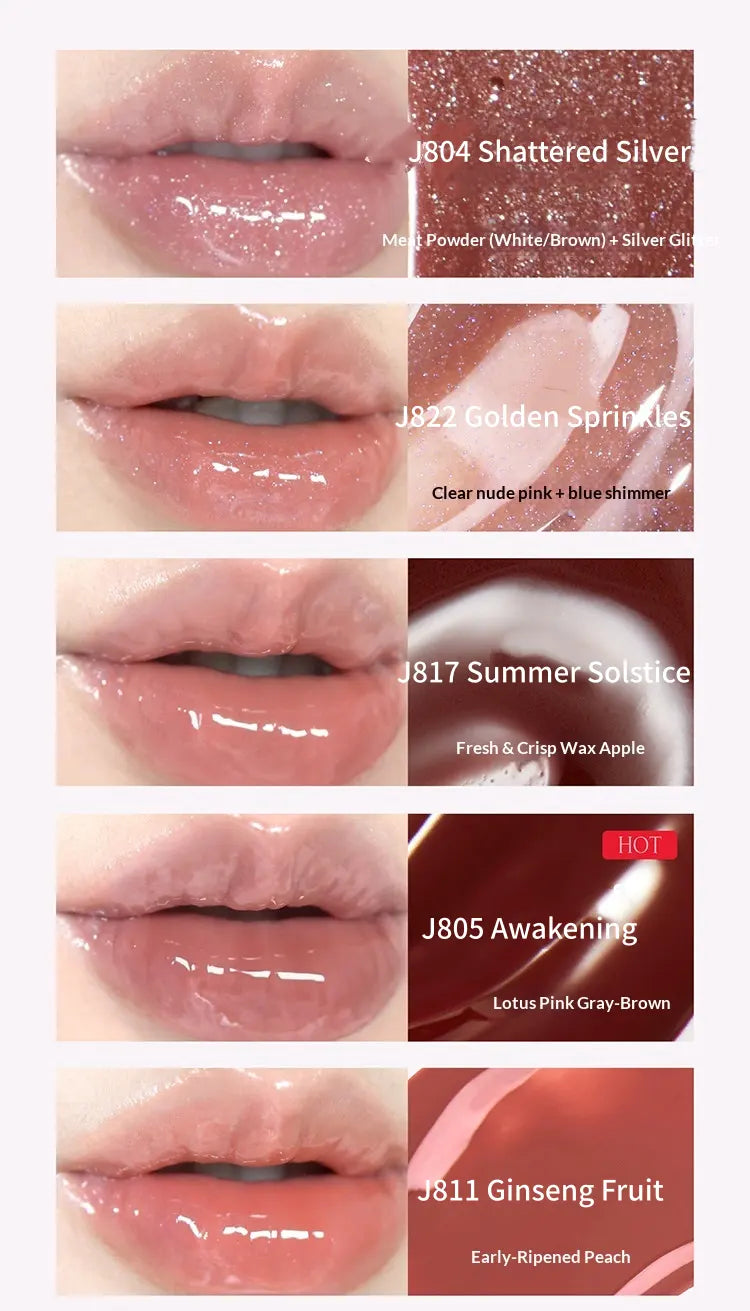Girlcult Peach Blossom Utopia High-Shine Watery Lip Gloss