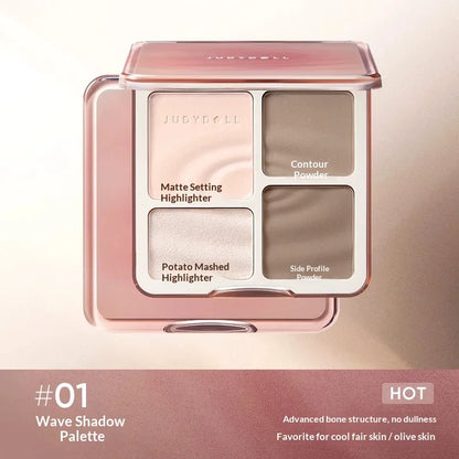 Judydoll Contour & Highlighter Palette 2 IN 1