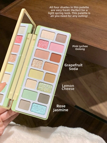 Cheeryep Palette 16 Color Spring Eyeshadow for Everyday Look-14#Flipped