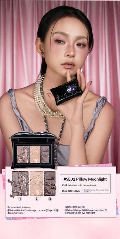 Cheeryep Pillow Gem Dreams Eyeshadow Palette & Highlighter