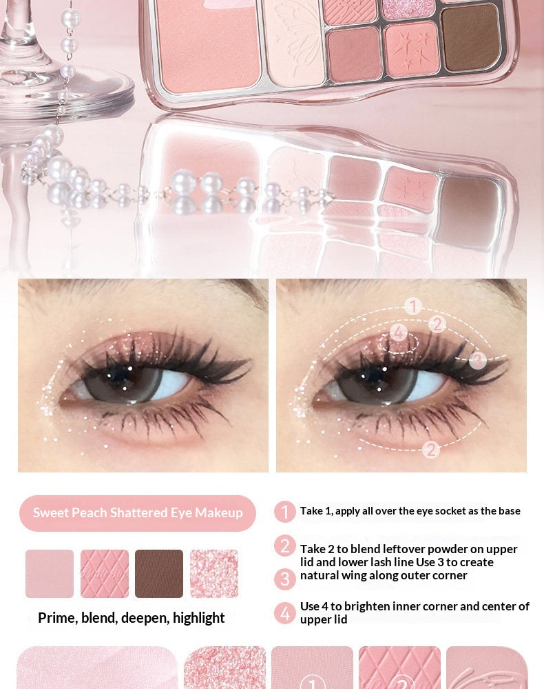 HOLD LIVE 12-Color Butterfly Eyeshadow Palette