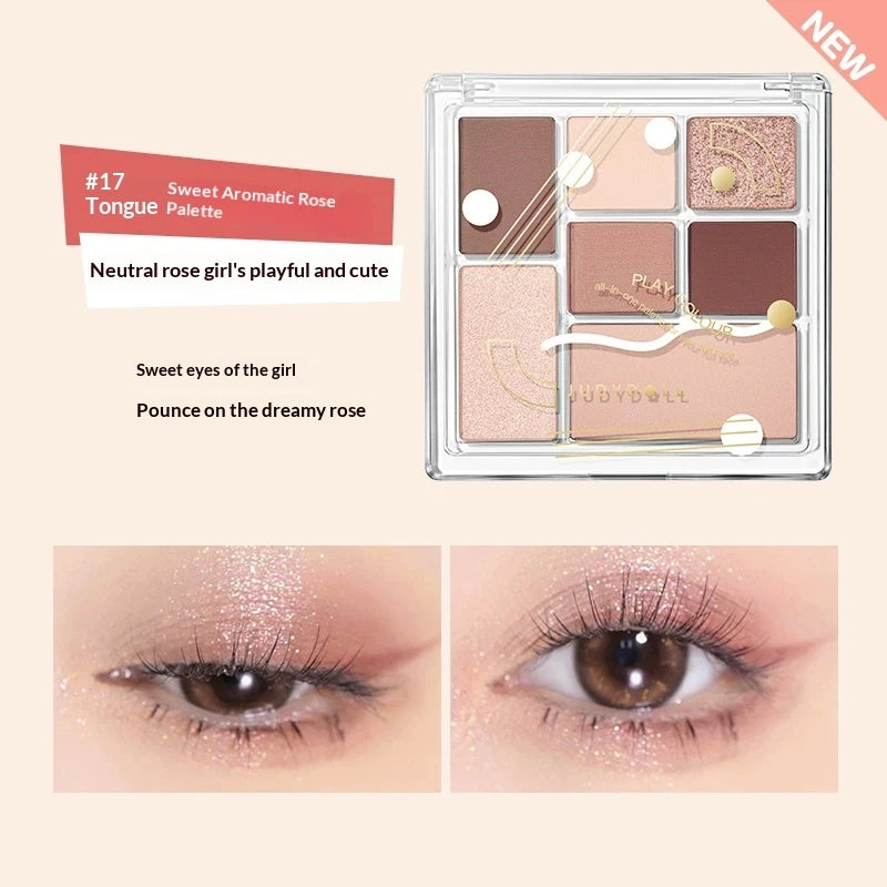 Judydoll Play Color Eyeshadow Palette-Dreamcare Ocean