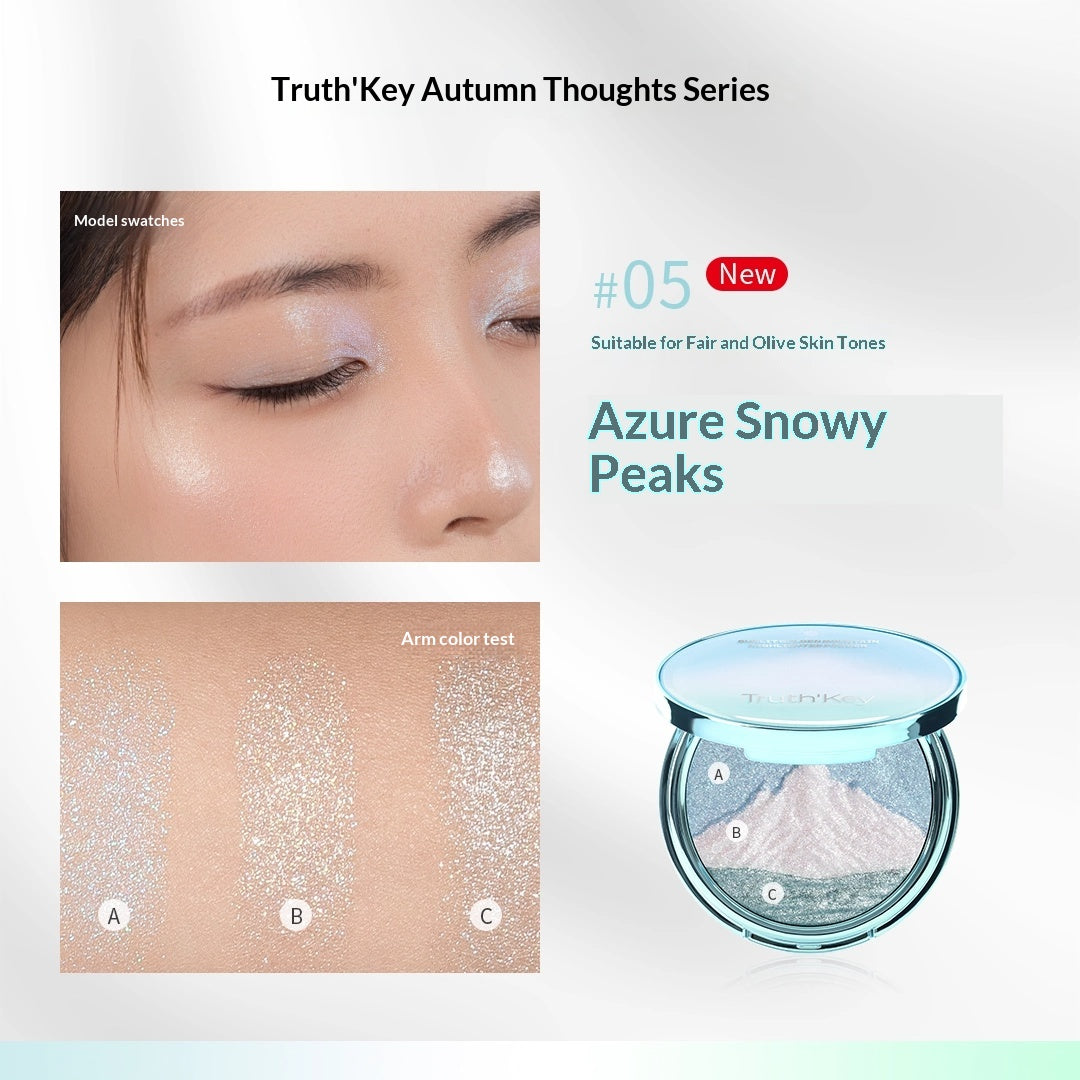 Truth‘Key "Sunlit Peaks" 3-Color Strobing Highlighter