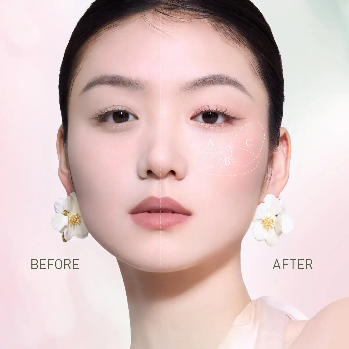Timage Blush Palette – 3-in-1: Highlight, Contour & Flush
