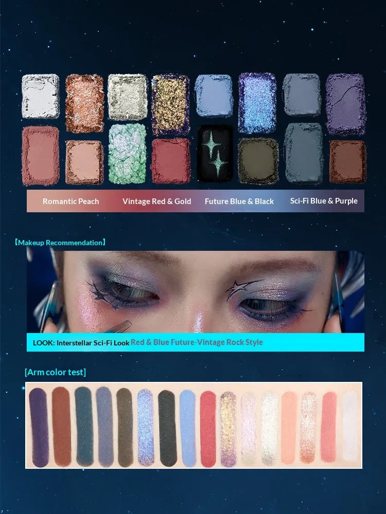 Cheeryep Starcore 16-Color Eyeshadow Palette