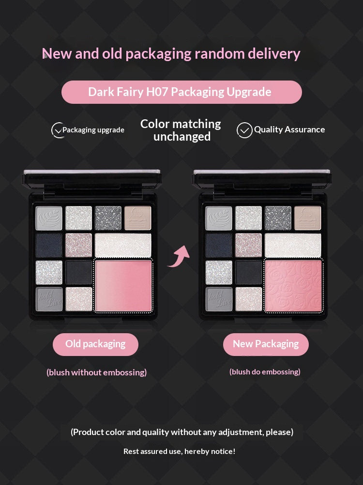 HOLD LIVE Dark Fairy Tale 12-Color Eyeshadow Palette