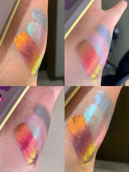 ROINGNEAO 10-Color Bright Eyeshadow Palette