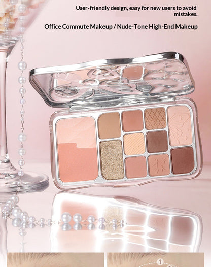 HOLD LIVE 12-Color Butterfly Eyeshadow Palette