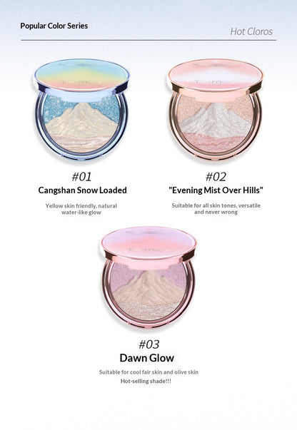 Truth‘Key "Sunlit Peaks" 3-Color Strobing Highlighter
