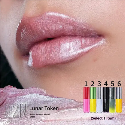 Kaleidos Moon Arcade Glassload Lip Melt – Mirror-Like Glossy Lipstick