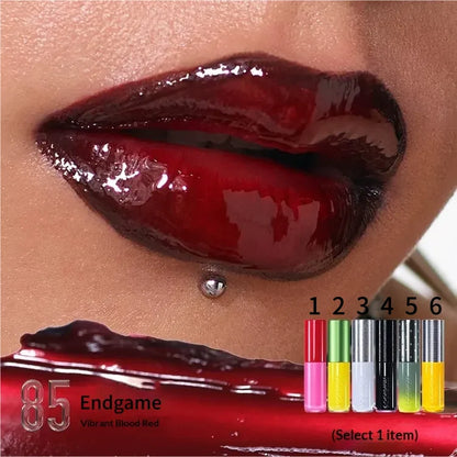 Kaleidos Moon Arcade Glassload Lip Melt – Mirror-Like Glossy Lipstick