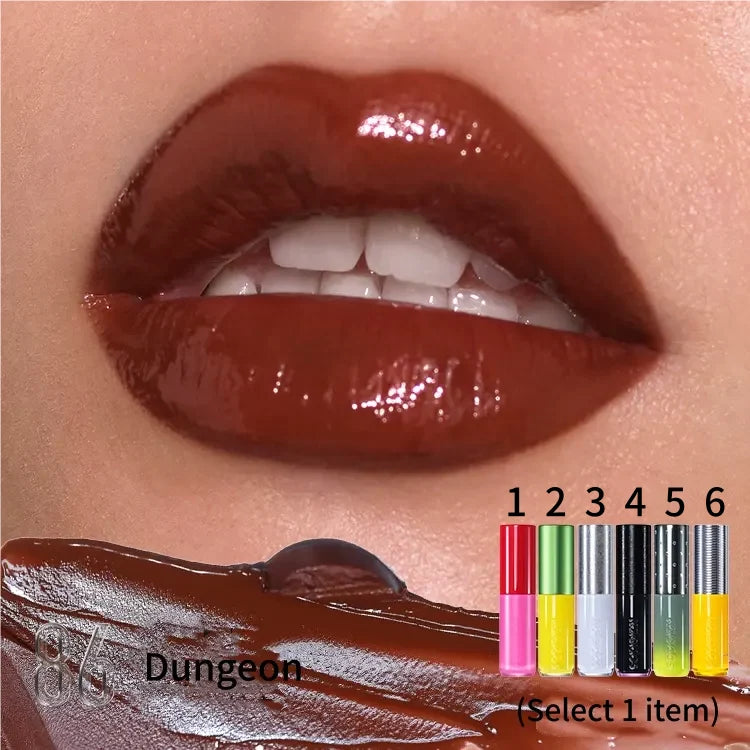 Kaleidos Moon Arcade Glassload Lip Melt – Mirror-Like Glossy Lipstick