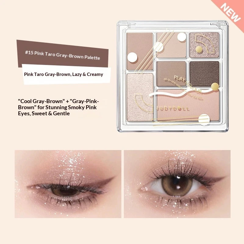 Judydoll Play Color Eyeshadow Palette-Dreamcare Ocean