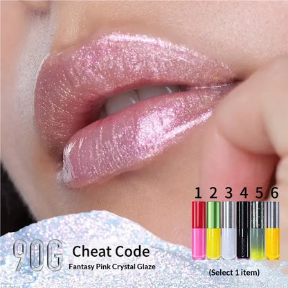 Kaleidos Moon Arcade Glassload Lip Melt – Mirror-Like Glossy Lipstick
