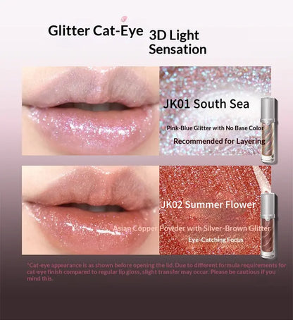 Girlcult Peach Blossom Utopia High-Shine Watery Lip Gloss