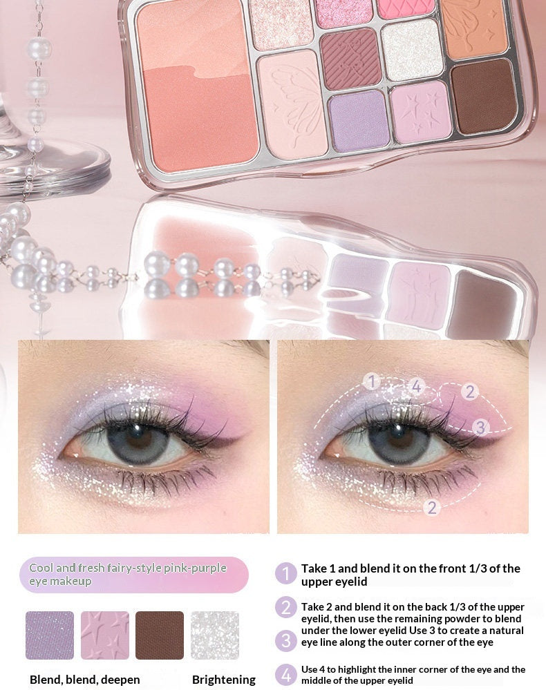 HOLD LIVE 12-Color Butterfly Eyeshadow Palette