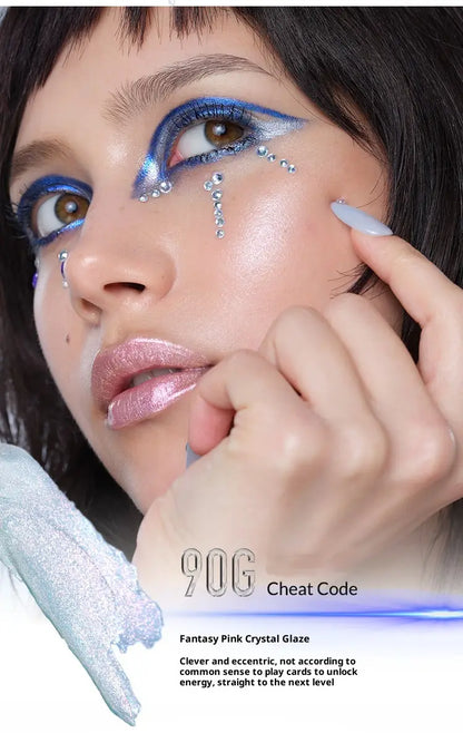 Kaleidos Moon Arcade Glassload Lip Melt – Mirror-Like Glossy Lipstick
