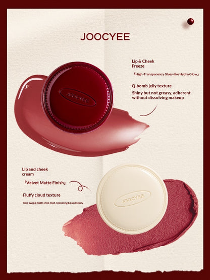 JOOCYEE Multi-Use Glassy Lip & Cheek Gel Balm - Tipsy Collection