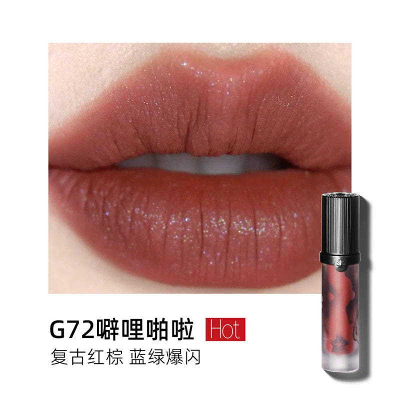 Girlcult Velvet Matte Lipstick: Nude, Red, Dark & Glitter Shades