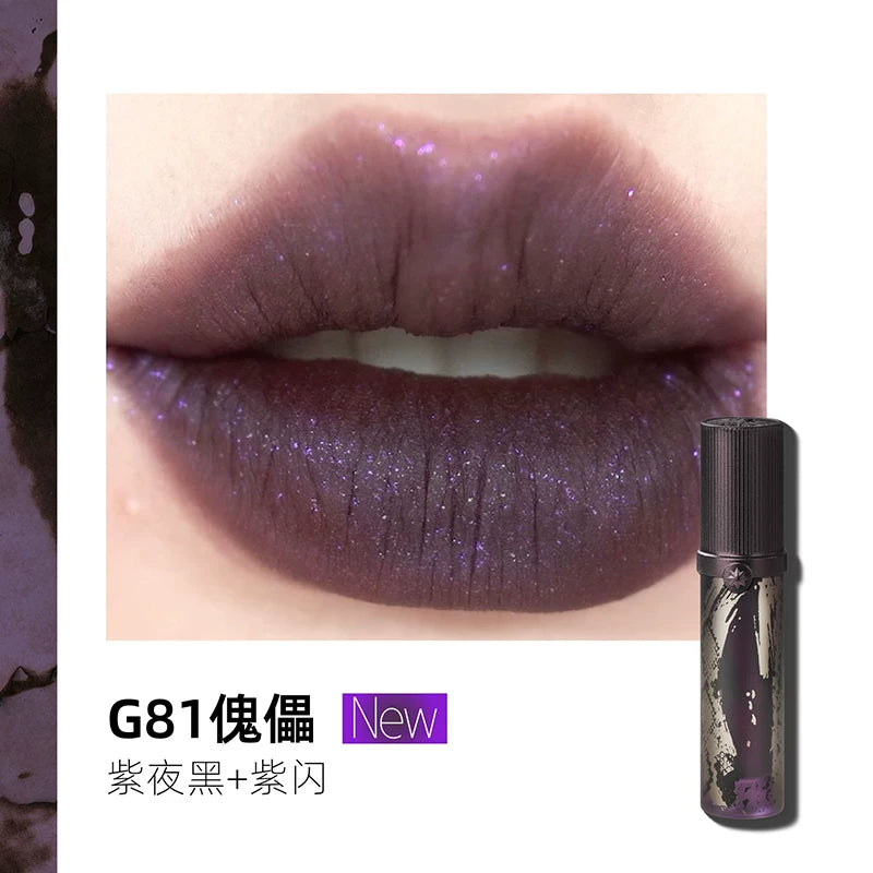 Girlcult Velvet Matte Lipstick: Nude, Red, Dark & Glitter Shades